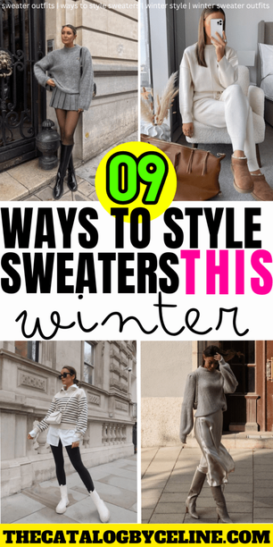 Winter sweater outfits top