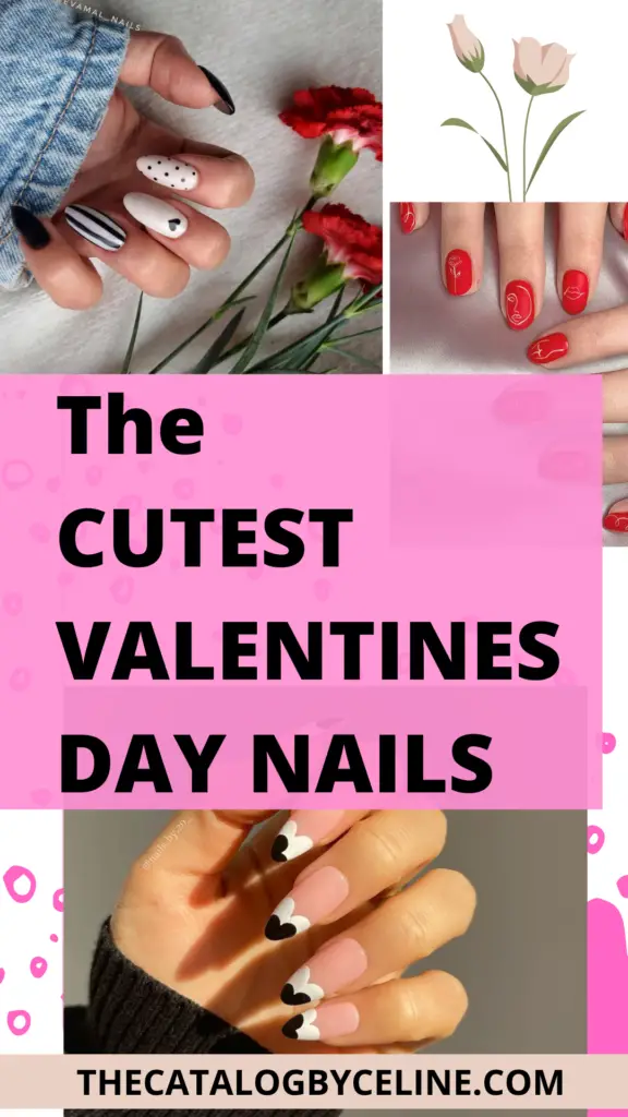 50 Cute Valentine's Day Nails That You Will Love - The Catalog