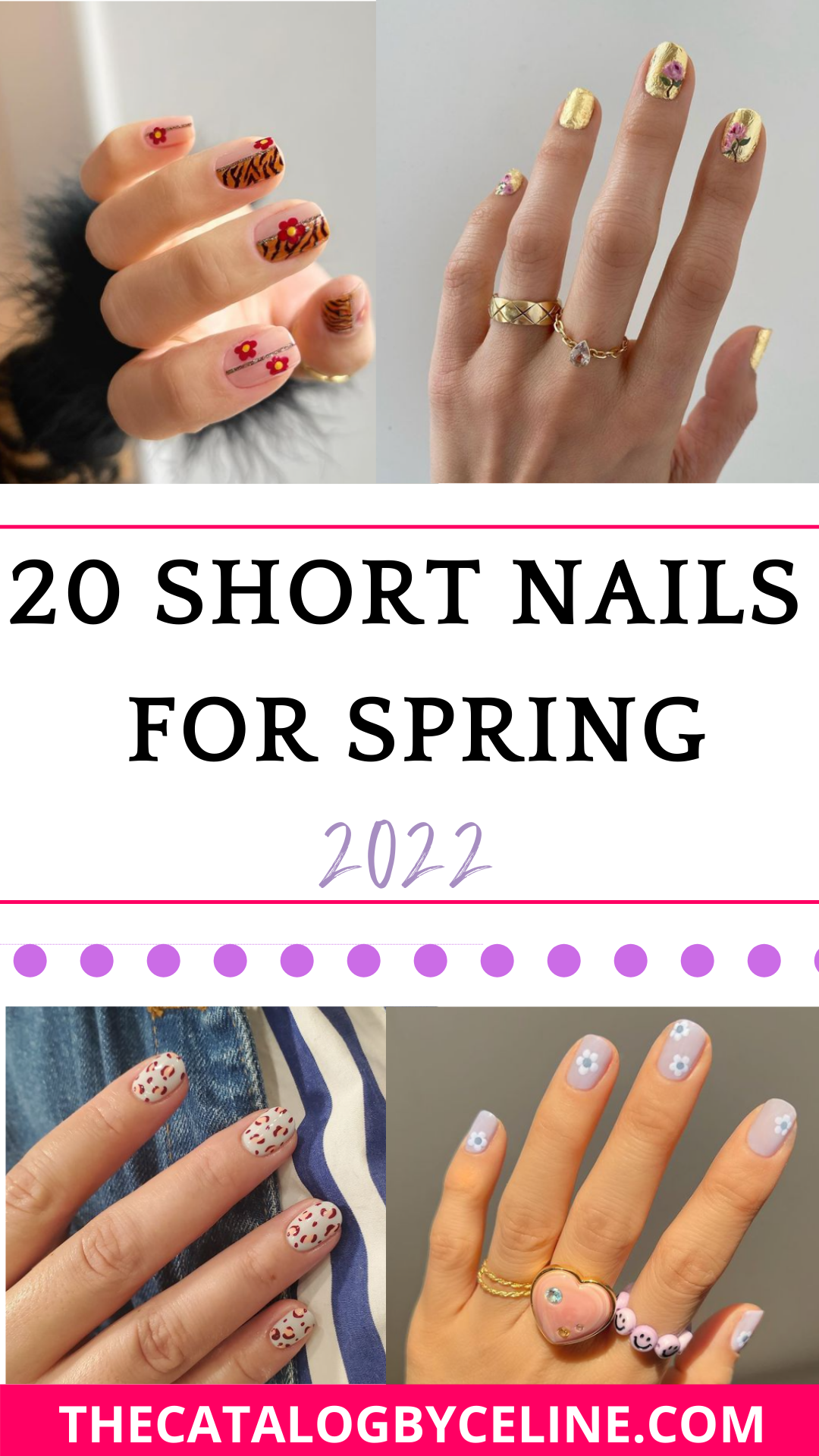 20 Trendy Short Nails for Spring 2022