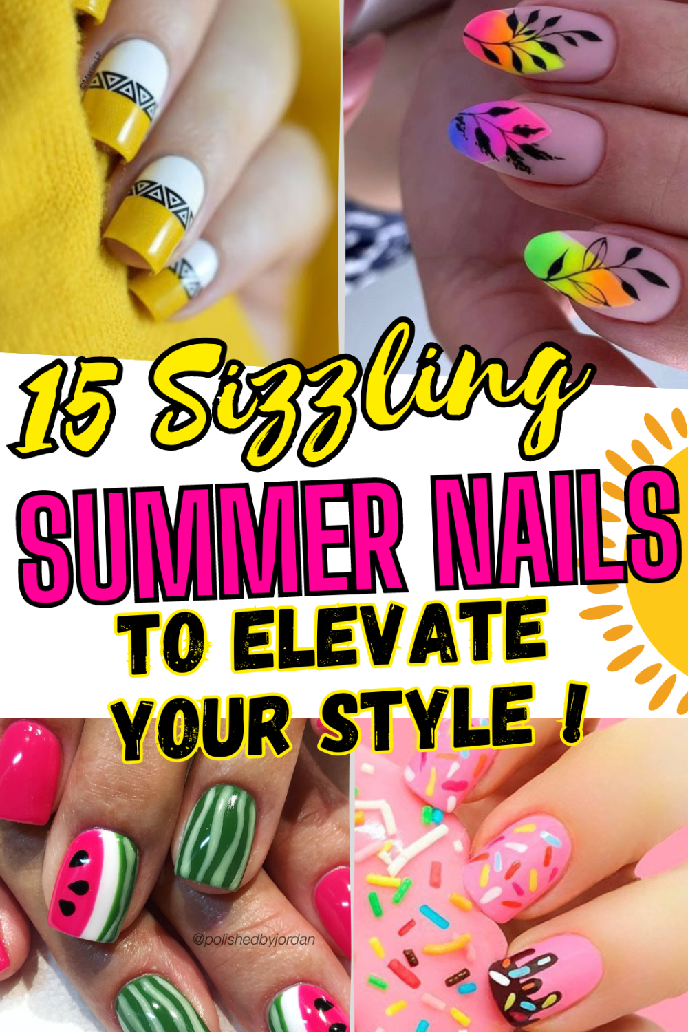 15 Sizzling Summer Nails of 2023 to Elevate Your Style