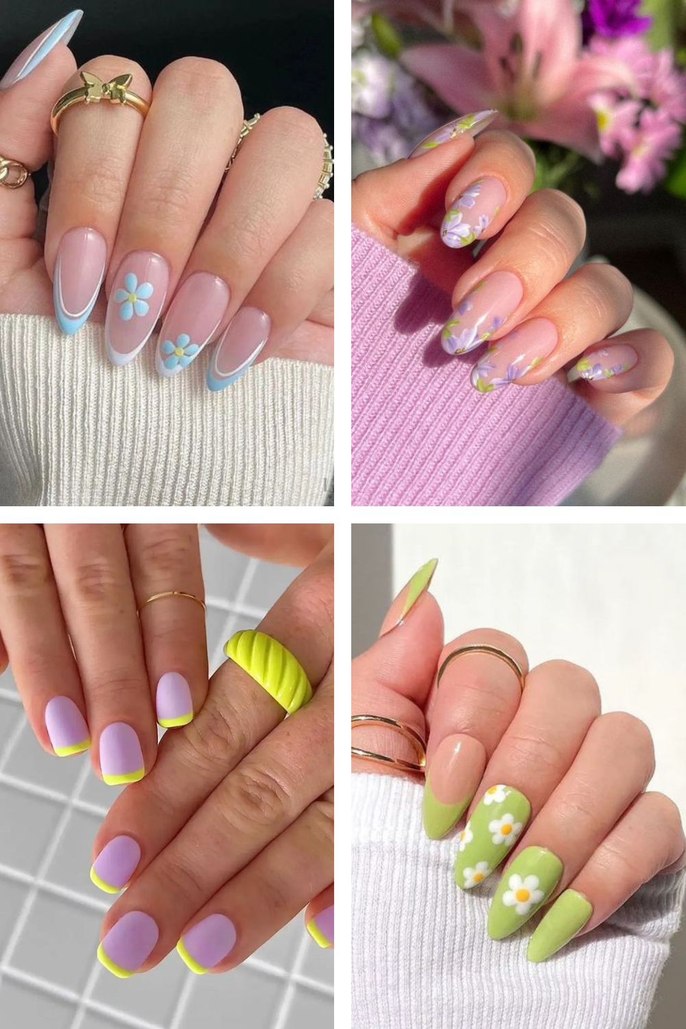 41 Absolute Cutest French Nails for Spring 2024