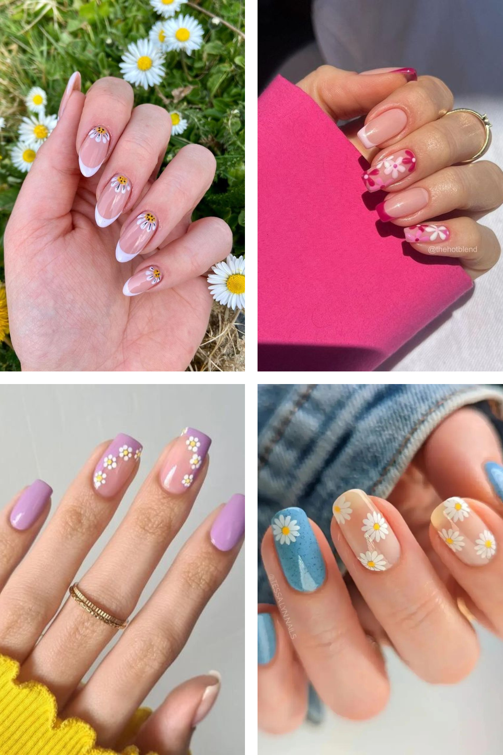 43 Most Fabulous Daisy Nails That Are Utter Perfection!