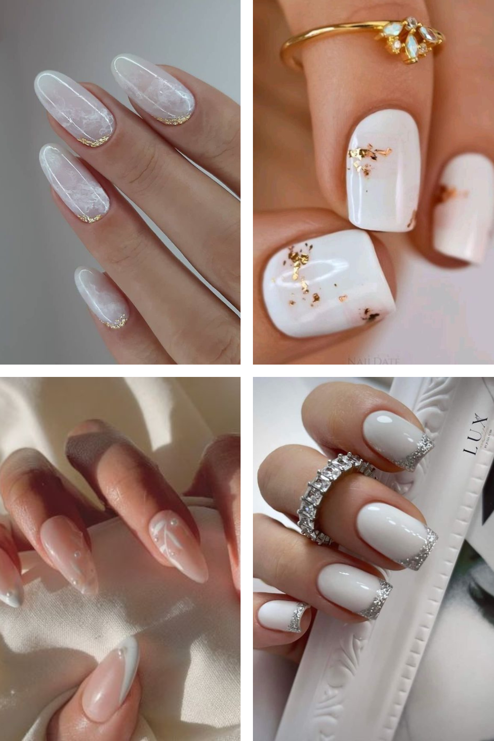 27 Breathtaking Wedding Nail Designs for The Bride-to-Be