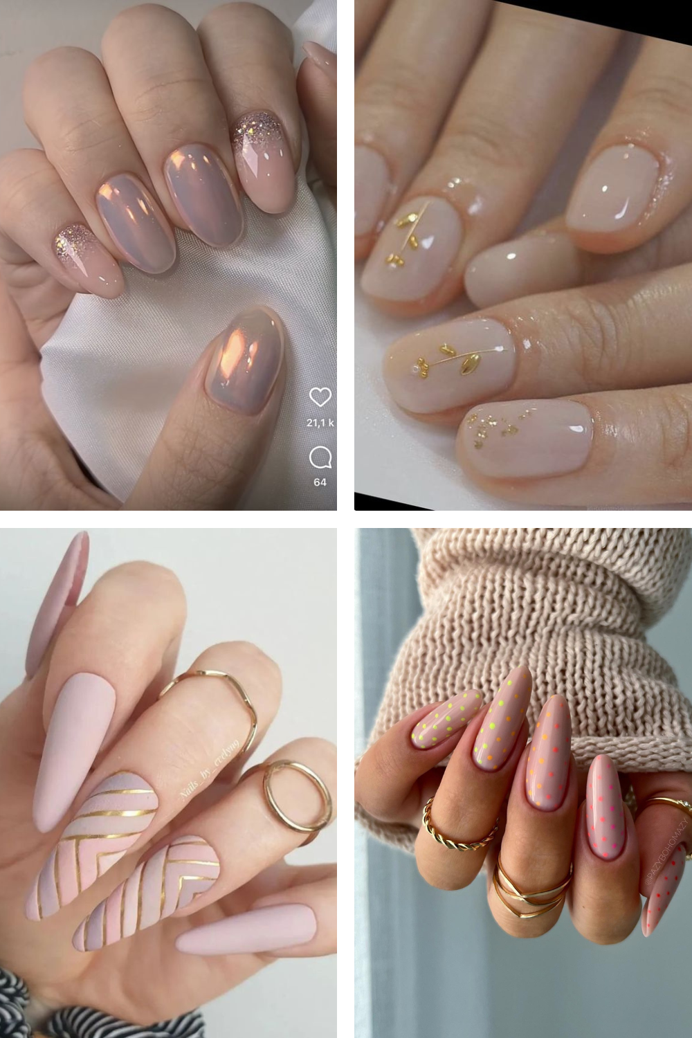 46 Nude Nails That Are Chic & Classy!