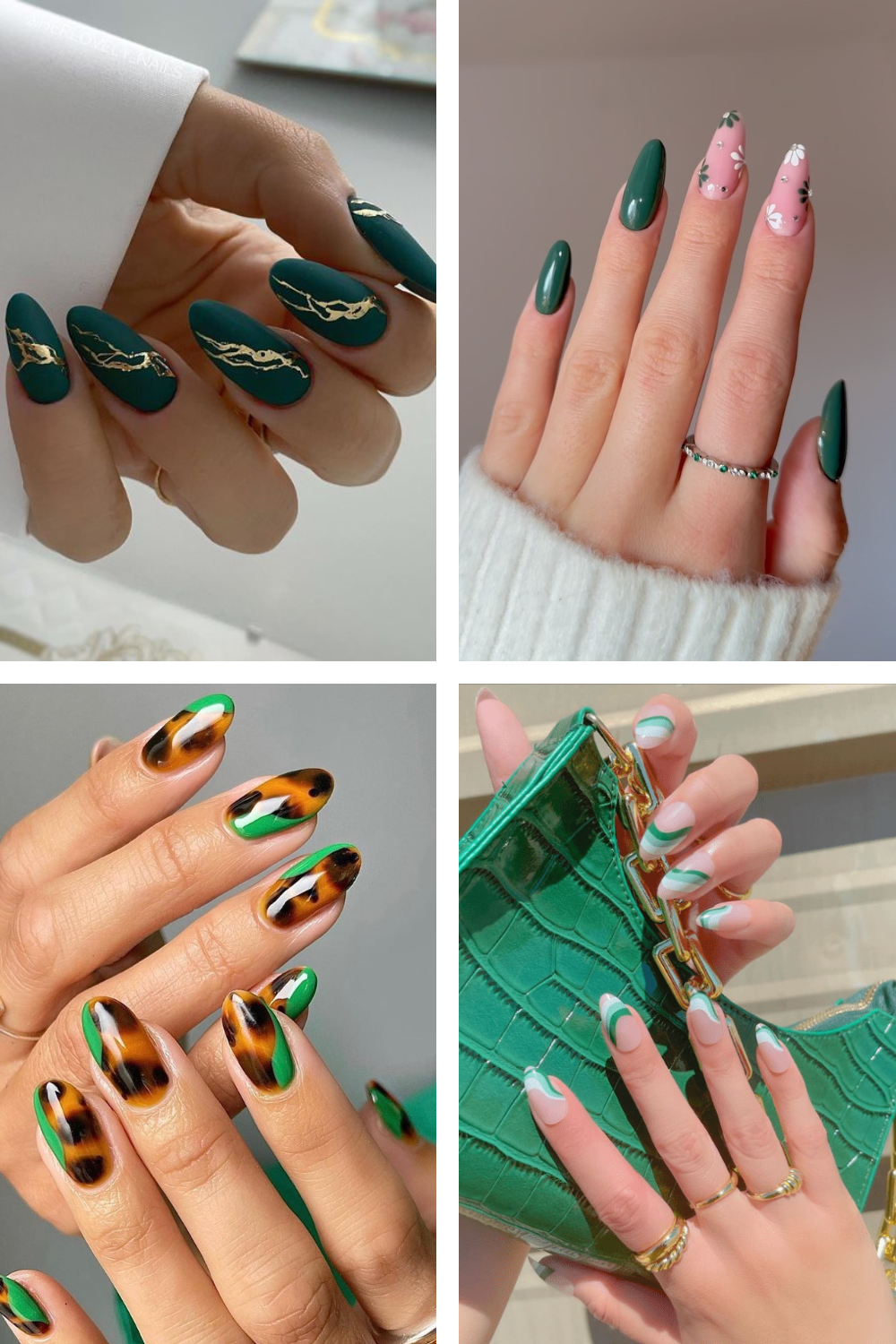 Gorgeous Green Nails That Are Love At First Sight!