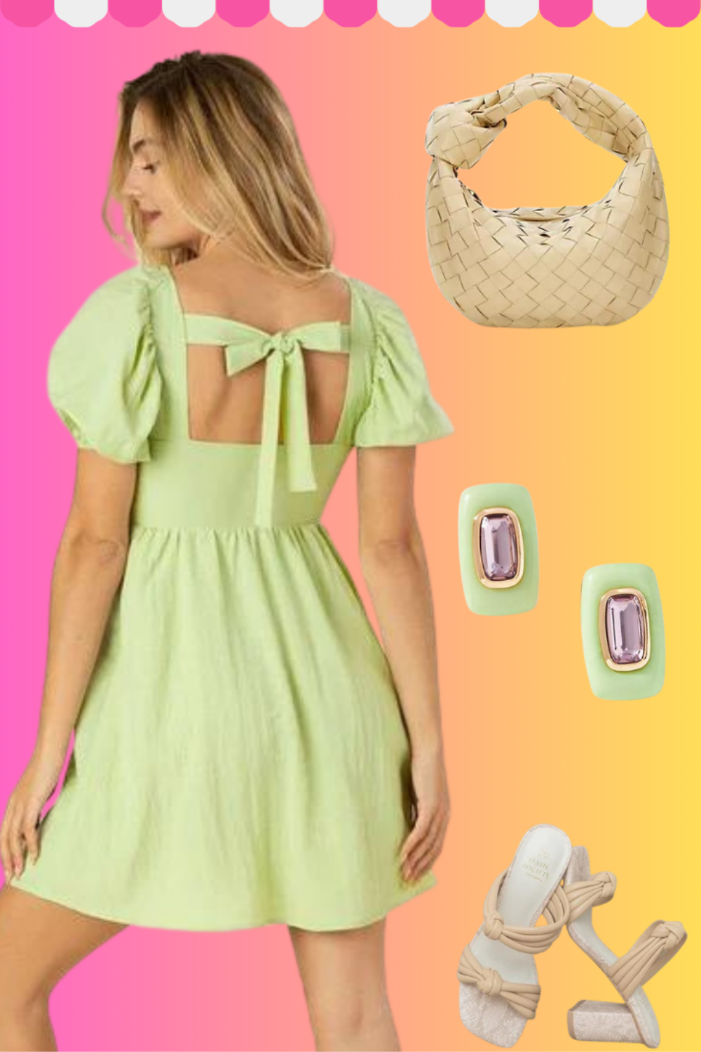 Shop this Pretty & Preppy Summer Picnic Date Outfit!