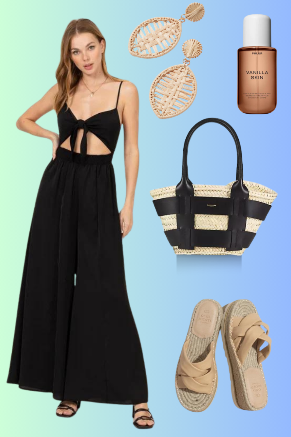 Summer Vacation Dinner Outfit For A Fabulous Evening!