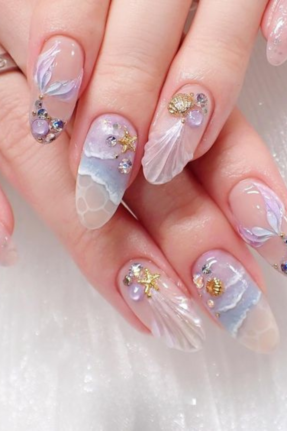 Mermaid Vibes: Under the Sea Nail Designs for Summer
