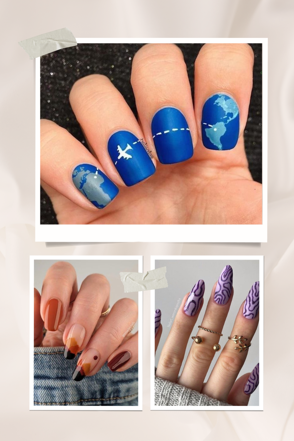 11 Travel Nail Designs for Your Fall Getaway!