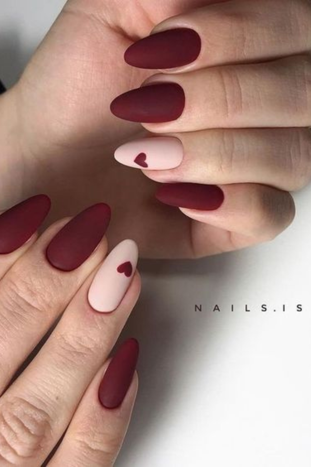 27 Beautiful Burgundy Nails 2024 That Are All The Hype Right Now!